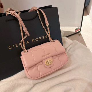 {𝒄𝒉𝒊́𝒏𝒉 𝒉𝒂̃𝒏𝒈}(𝑺𝒂̆̉𝒏𝑺𝒉𝒊𝒑) Túi 𝐂𝐢𝐞𝐫𝐫𝐚 𝐊𝐨𝐫𝐞𝐲 da PU mềm khoá kim loại (CK1190)