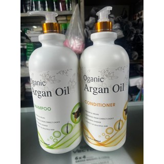 Cặp dầu gội xả phục hồi oganic collagen argan oil 2000ml x2