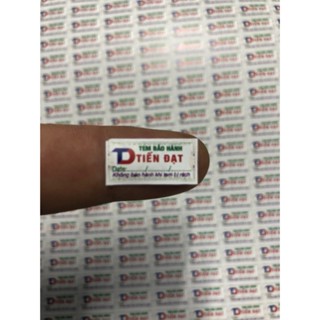 1500 tem bảo hành 2X1cm tem vỡ ,tem niêm phong , thiết kế theo yêu cầu