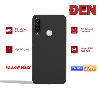 Ốp lưng Vsmart JOY 3 màu đen,mềm dẻo, chống bám vân tay,bám bụi