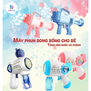 Súng bắn bong bóng, súng phun bong bóng 32 nòng / 20 nòng siêu hot