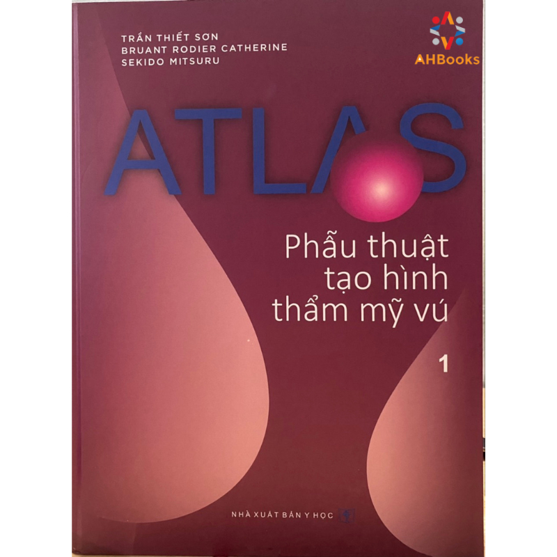 Sách - Atlas Phẫu thuật tạo hình thẩm mỹ vú (Tập 1)