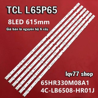 Tcl 65p65 - bộ led 6 thanh 8 led 6v cho tivi tcl l65p65 65hr330m08a1 4c-lb6508-hr