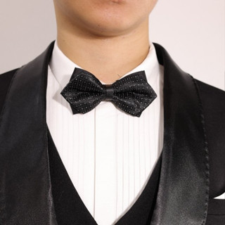 [ Hỏa Tốc ] Nơ đeo cổ nam sang trọng tone màu tối