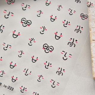 Sticker nail lụa trang trí móng tay dán móng