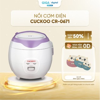 Nồi cơm điện cuckoo 1.08 lít cr-0671/vwvncv