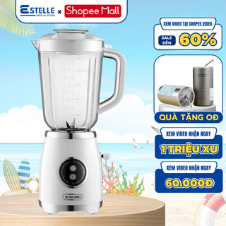 Máy Xay Sinh Tố ESTELLE Z19 Đa Năng Công Suất 300W Chuyên Dụng Say Đồ Healthy Eat Clean Tặng Cốc Giữ Nhiệt