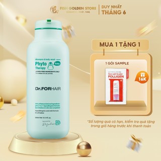 Dầu gội & sữa tắm 2 trong 1 dành cho bé Dr.FORHAIR Phyto Therapy Shampoo & Body Wash 300mL
