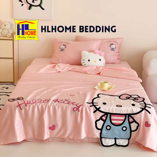 Bộ chăn ga tencel 100s Disney set 4 món chăn hè chần bông cao cấp, thoáng mát, kháng khuẩn tốt