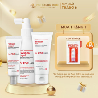 Bộ Gội Xả Dưỡng Tóc Và Xịt Kích Mọc Tóc Giúp Giảm Rụng Tóc Và Nuôi Dưỡng Da Dầu Dr.FORHAIR