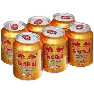 Redbull Thái Kẽm - Lốc 6 Lon Nước Tăng Lực Redbull Thái Kẽm và Vitamin 250ml