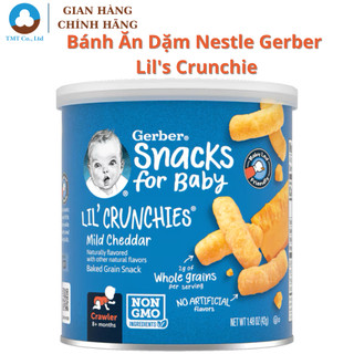 Bánh ăn dặm nestle gerber lil's crunchies 42g date:04.2025