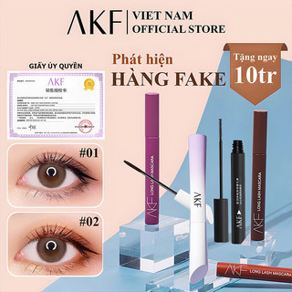 { AKF }Mascara kéo dài mi tự nhiên,kháng nước lâu trôi, chuốt dài và cong mi-Chuốt mi tơi dài,làm dài dày cong mi tn 5g