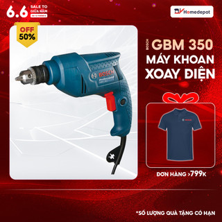 Máy khoan sắt bosch gbm 350 - hàng chính hãng