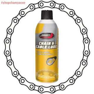 Dưỡng sên Johnsen Chain & Cable Lube 284g