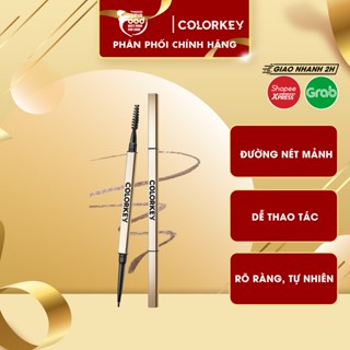  Chì Kẻ Mày Hai Đầu Lâu Trôi Colorkey The Rapid Eyebrow Pencil 0.07g 