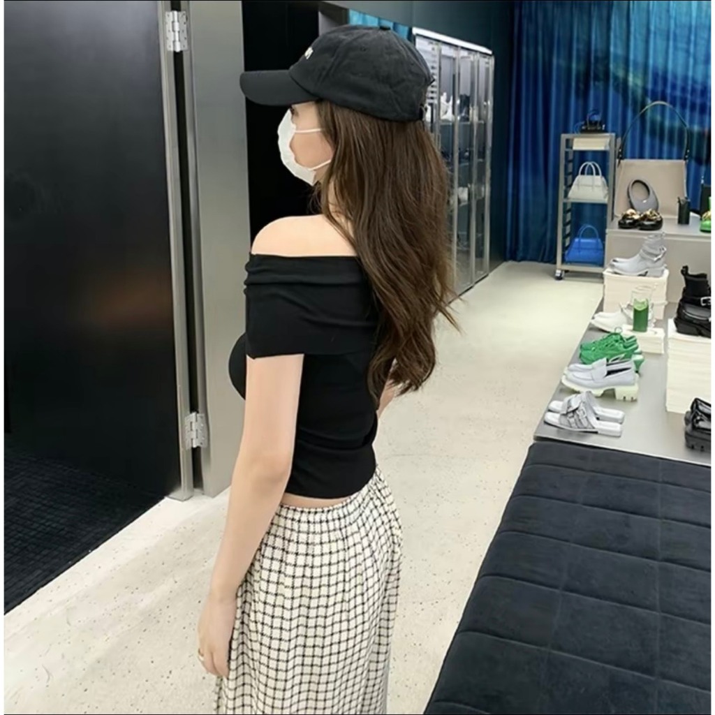 Áo Trễ Vai Nữ Phong Cách Tiểu Thư Thanh Lịch Lên Form Xinh MA855 | BigBuy360 - bigbuy360.vn