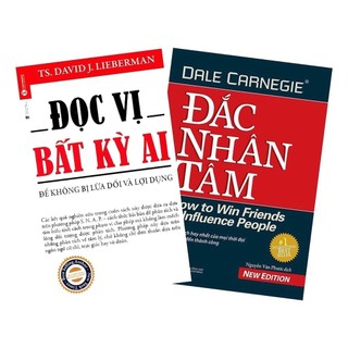 Lẻ/combo 2 cuốn : Đắc nhân tâm + Đọc vị bất kỳ ai