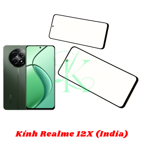 Kính ép trên màn hình dành cho Realme 12X ( india ) , kính ép dành cho realme 12x ( india )