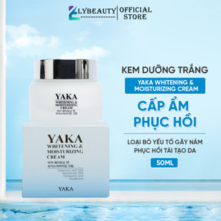 Kem dưỡng trắng da, cấp ẩm phục hồi da bị tổn thương, xóa mờ nếp nhăn và đồng đều màu da YAKA Whitening & Moisturizing