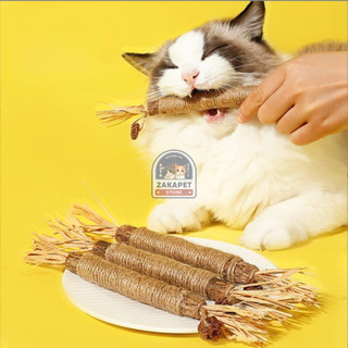 Que Gặm Răng Cho Mèo - Đồ Chơi Cắn Nhai Giảm Stress, Bảo Vệ Răng Miệng Hiệu Quả