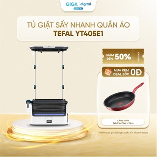 Máy chăm sóc quần áo đa năng Tefal YT4050E1 - Diệt khuẩn, tự động sấy khô và là phẳng quần áo