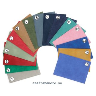 Bóp đựng hộ chiếu Đỏ Tía Handmade
