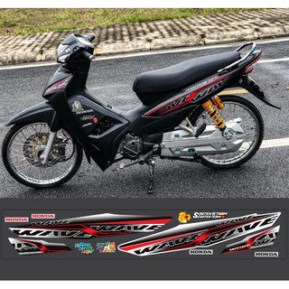 Wave ALPHA 110 | Tem 3 Lớp-CHỐNG BAY MÀU| Đời Xe 2017-2024 |Giá 1 Bộ| Nhiều Màu Sắc