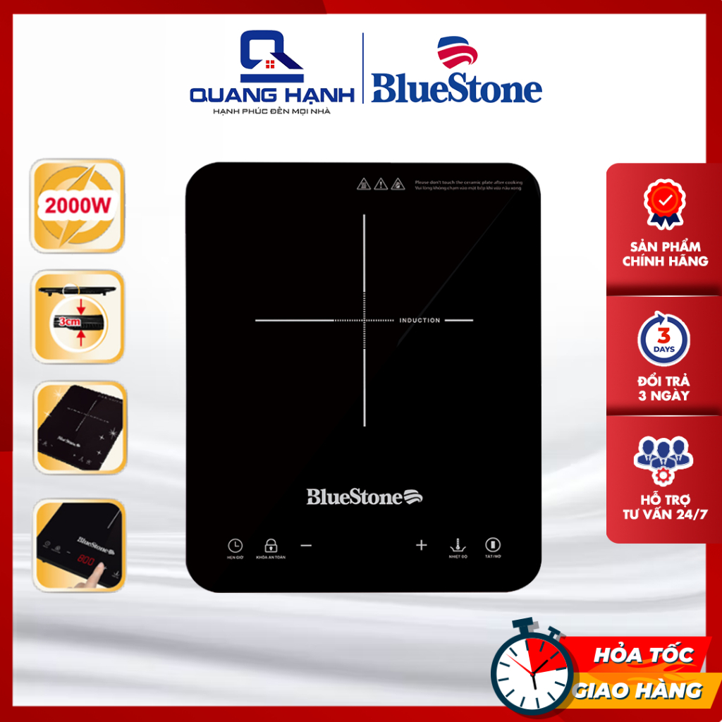 Bếp từ đơn Bluestone ICB6729 công suất 2000W