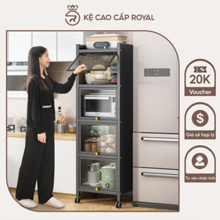 Kệ tủ đa năng, kệ góc hẹp khe tủ lạnh chất liệu thép sơn tĩnh điện cao cấp bền đẹp