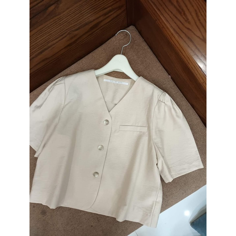 Áo blazer linen xuất Hàn