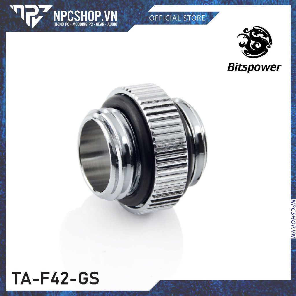 BITSPOWER FITTING TOUCHAQUA MINI DUAL (SILVER)