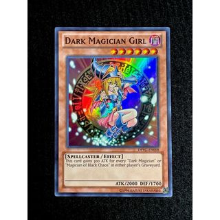 Lá bài thẻ bài Yugioh Dark Magician Girl - super rare - Tặng bọc bài nhựa bảo quản