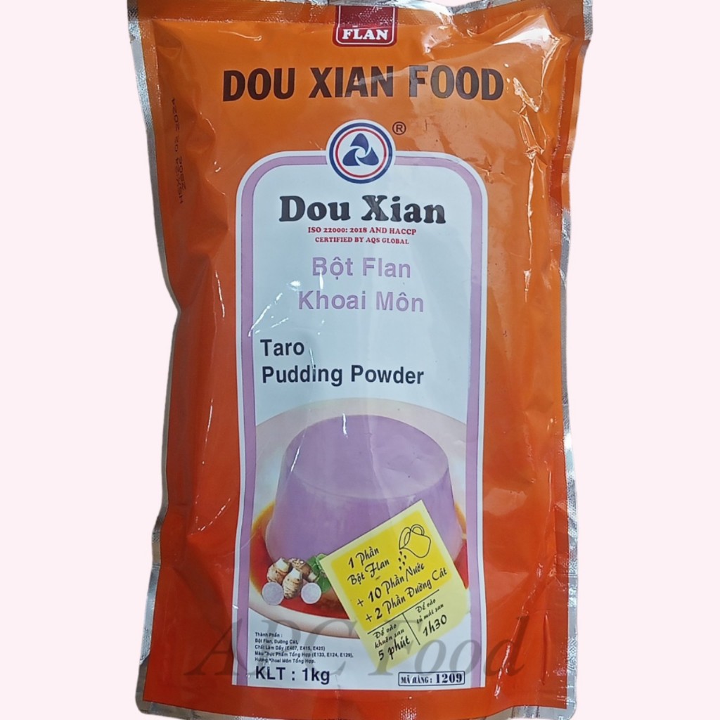 Bột Pudding Khoai môn Douxian gói 500gr