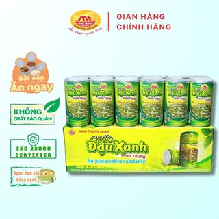 Cháo đậu xanh minh trung thùng 24 lon - chaodauxanh 24
