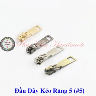 Đoạn dây kéo răng 5 (không đầu kéo răng 5, chặn kéo)