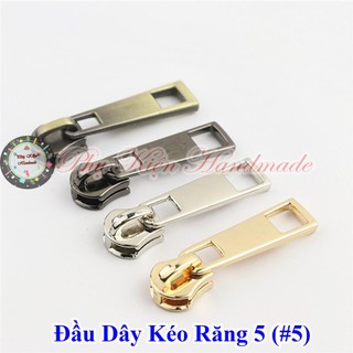 Đoạn dây kéo răng 5 (không đầu kéo răng 5, chặn kéo)
