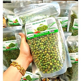 1KG Đậu hà lan sấy giòn vị tỏi ớt