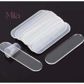 Thanh mica dán móng mẫu, móng giả phụ kiện nail Miia