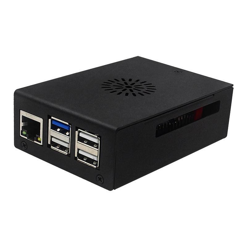 Vỏ sắt lắp ghép cho Orange Pi 5 Pro (kèm quạt và tản nhiệt)