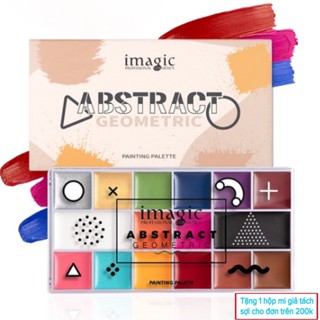 Bảng màu vẽ cao cấp IMAGIC dùng để hoá trang, trình diễn lễ hội, thời trang với phẩm màu chiết xuất từ thực vật