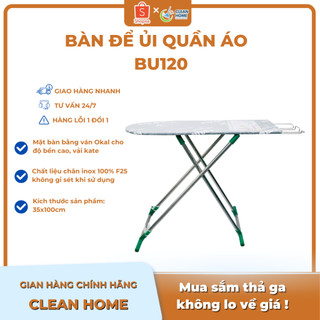 Bàn  Để Ủi Quần Áo Kiểu Đứng  BU120 35*100CM (Ø25)