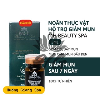 Noãn thực vật mh beauty spa, thần dược mh, tế bào gốc mụn thaha, mụn tươi, bột rửa mặt
