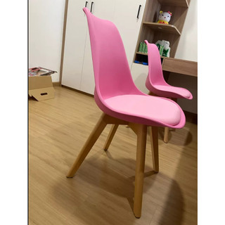 Combo 2 Cái Ghế Eames Chân Gỗ Có Đệm