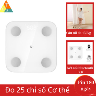 Cân điện tử Body Fat S400 phân tích chỉ số cơ thể đo tỷ mỡ, béo phì, chất đạm, lượng nước
