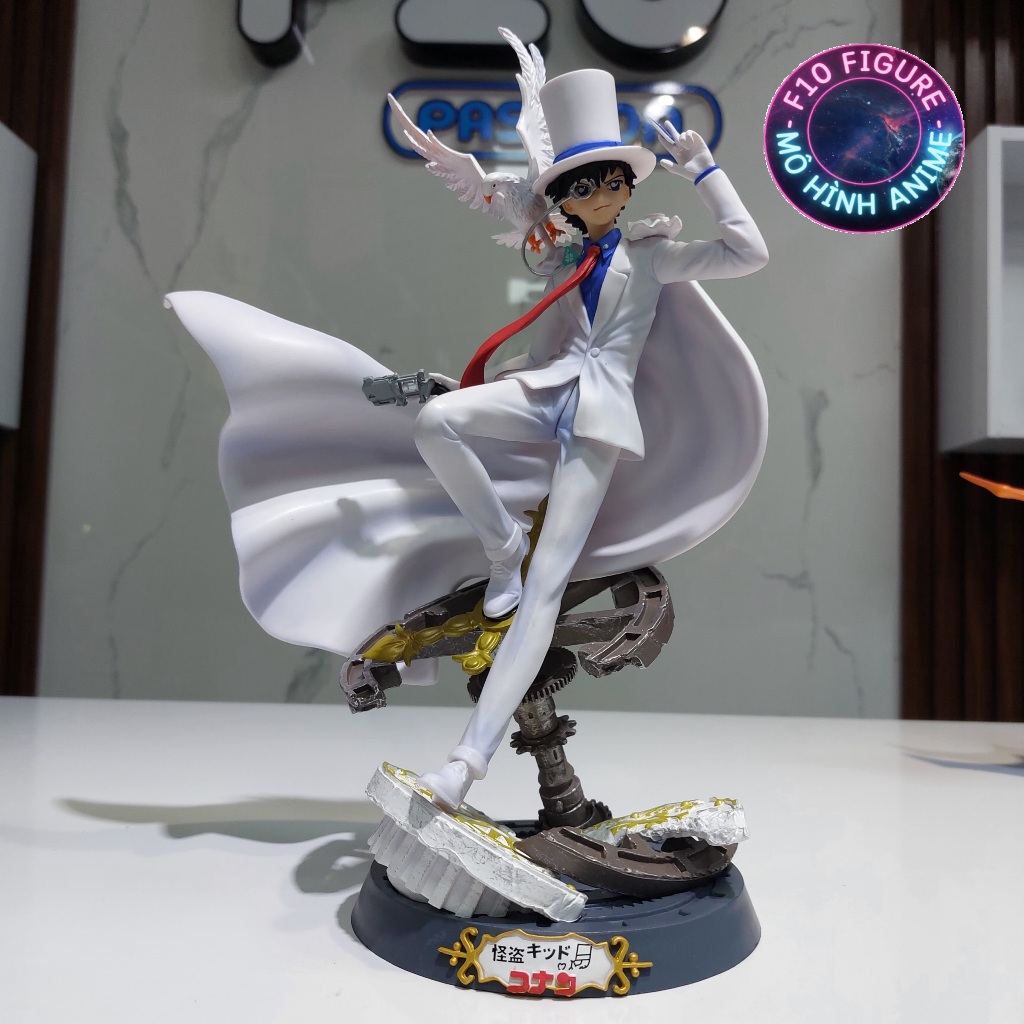 Mô hình Kaito Kid siêu đẹp 30CM - Mô hình Conan - Magic Kaito - Siêu đạo chích Kid  Cao 30cm