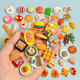 Combo 100 charm slime, charm gắn dép, trang trí tiểu cảnh, trang trí ốp điện thoại theo tone màu