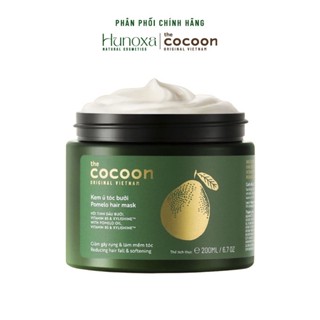 Kem ủ tóc bưởi Cocoon thuần chay, kem ủ tóc bưởi giảm khô xơ và làm mềm tóc 200ml