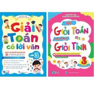 Sách - [ Lớp 3 ] - ( Bộ 2 quyển ): Giải toán có lời văn lớp 3 và Để giỏi toán con phải giỏi tính 3