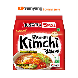 5 Gói Mì Kimchi Samyang Foods Hàn Quốc (120g/gói)